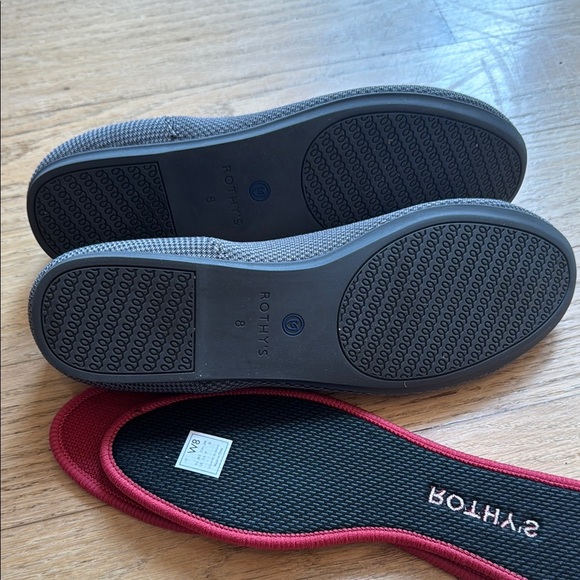 Rothy's Charcoal Round Toe Flats, size 8 - Picture 8 of 12